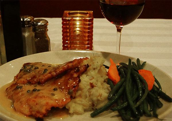 Anthony Jacks Restaurant Southington CT | Chicken Dinner